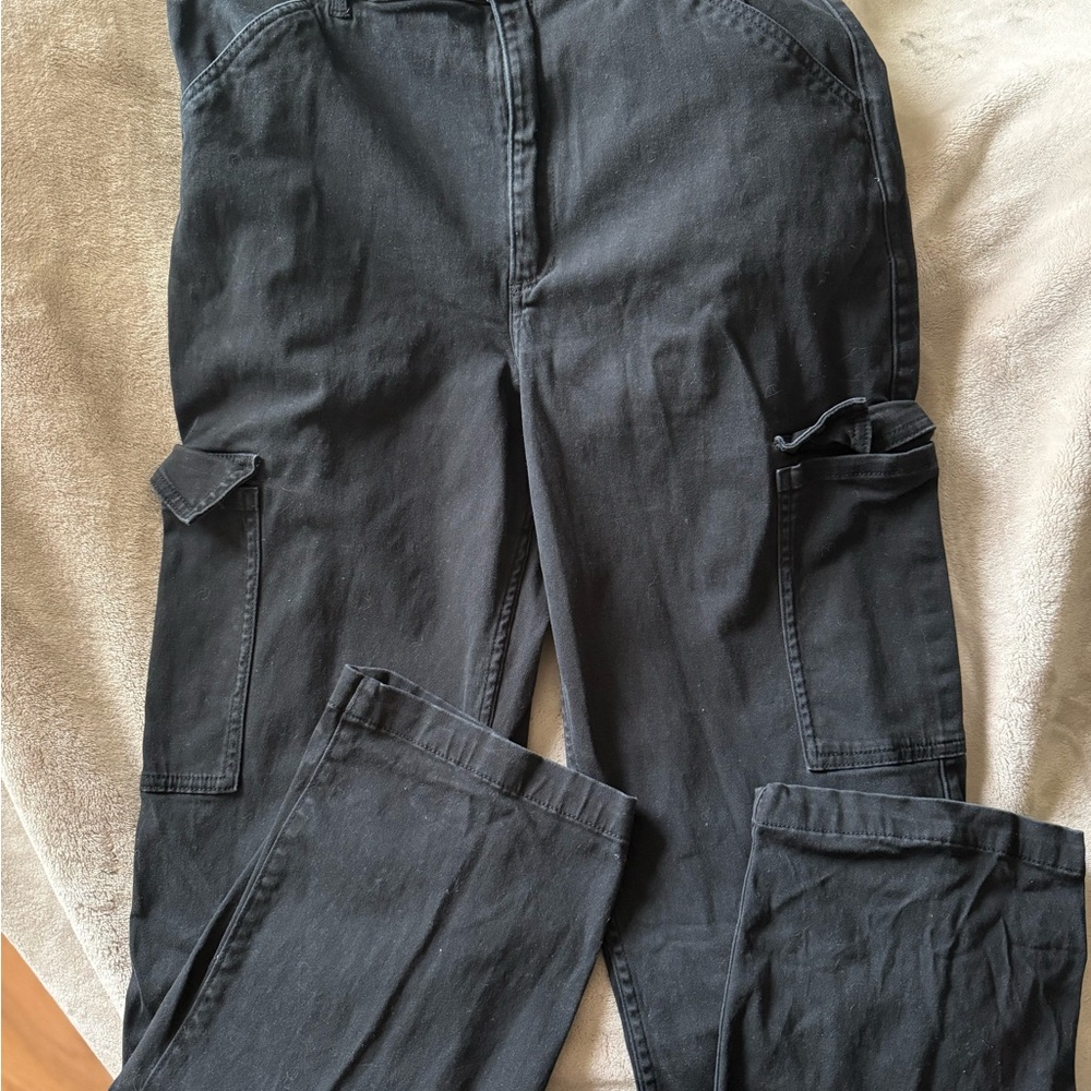 Hollister Dark Charcoal Pants